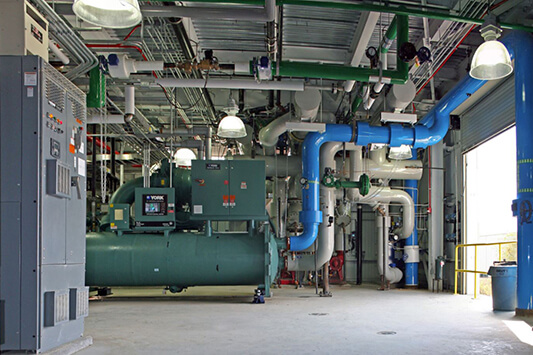 Electrical engineering power plant infrastructure